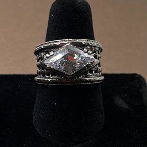Silpada SS Marquise CZ Ring